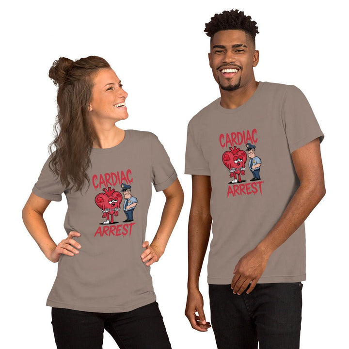 Cardiac Attack Unisex Graphic Tee - Kelly - XS - ArtyKoala