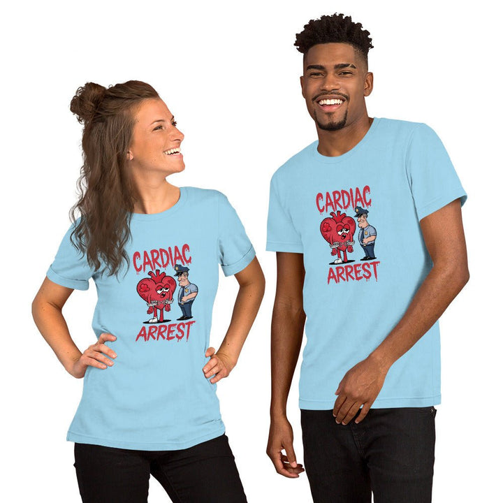 Cardiac Attack Unisex Graphic Tee - Kelly - XS - ArtyKoala