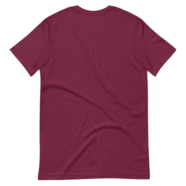 Cardiac Attack Unisex Graphic Tee - Maroon - XS - ArtyKoala