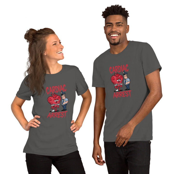 Cardiac Attack Unisex Graphic Tee - Forest - S - ArtyKoala