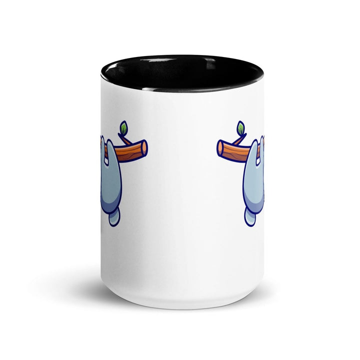 Careful Koala Colorful Print Mug - Black - 15 oz - ArtyKoala