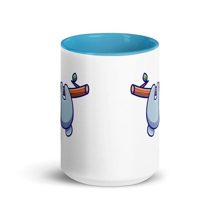 Careful Koala Colorful Print Mug - Blue - 15 oz - ArtyKoala