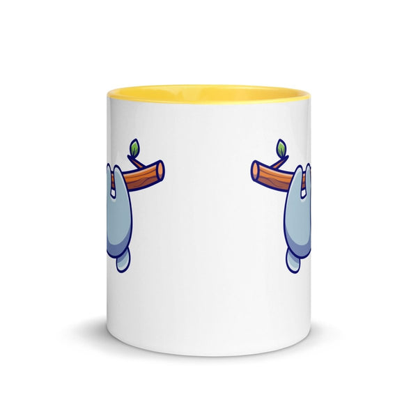 Careful Koala Colorful Print Mug - Black - 11 oz - ArtyKoala