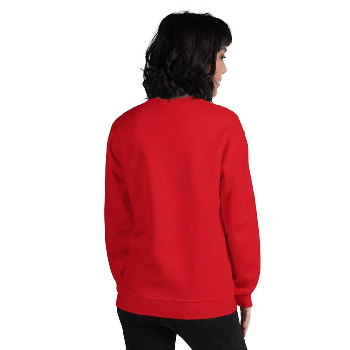 Carrot Nose Snowman Graphic Sweatshirt - Red - S - ArtyKoala
