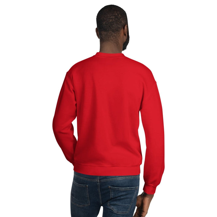 Carrot Nose Snowman Graphic Sweatshirt - Red - S - ArtyKoala