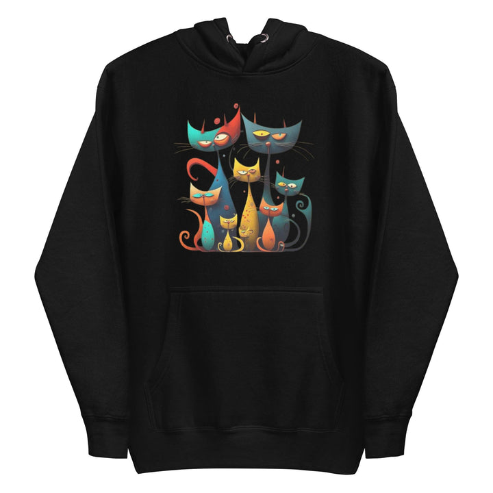 Cat family men hoodie - ArtyKoala