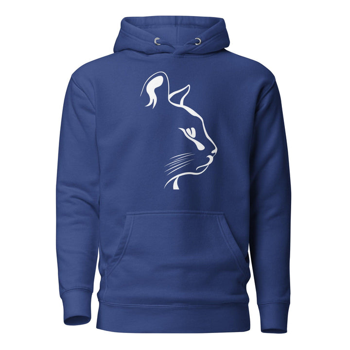 Cat head Woman Hoodie - Team Royal / S - ArtyKoala