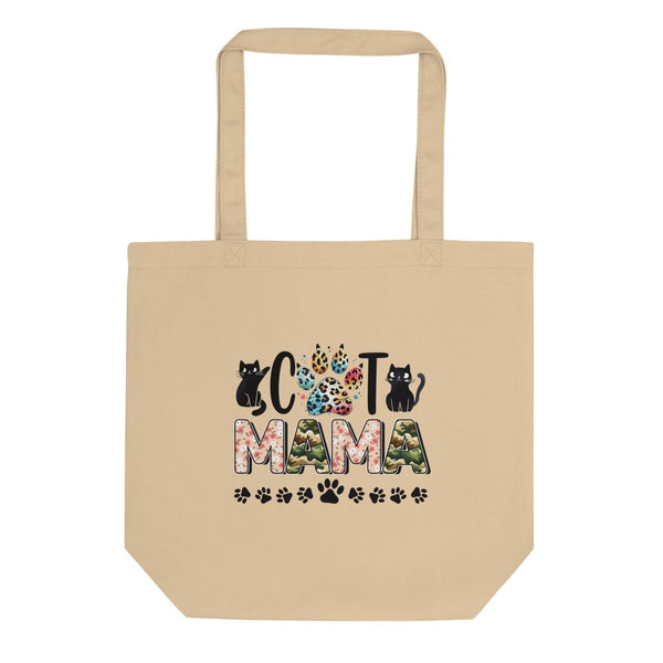 Cat Mama Eco Custom Tote Bag - ArtyKoala