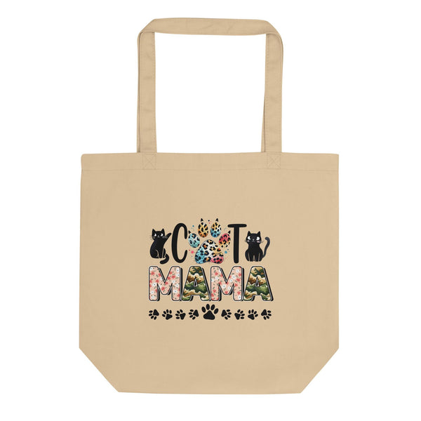 Cat Mama Eco Tote Bag - Default Title - ArtyKoala