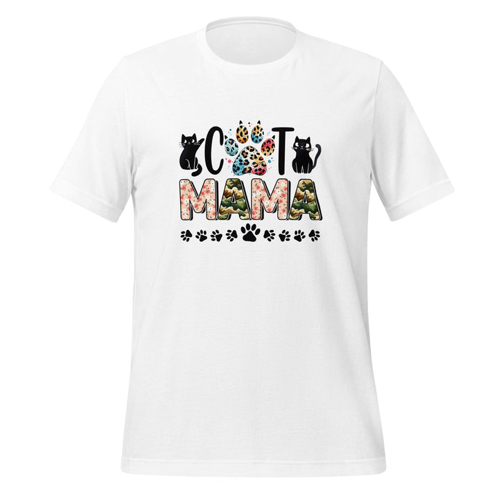 Cat Mama Woman Premium T-shirt - White / S - ArtyKoala