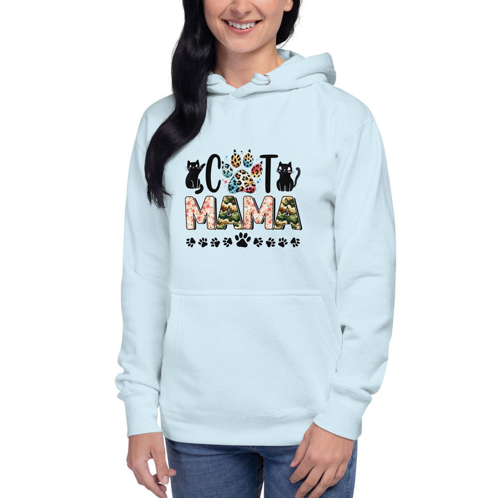 Cat Mama Women Premium Hoodie - ArtyKoala