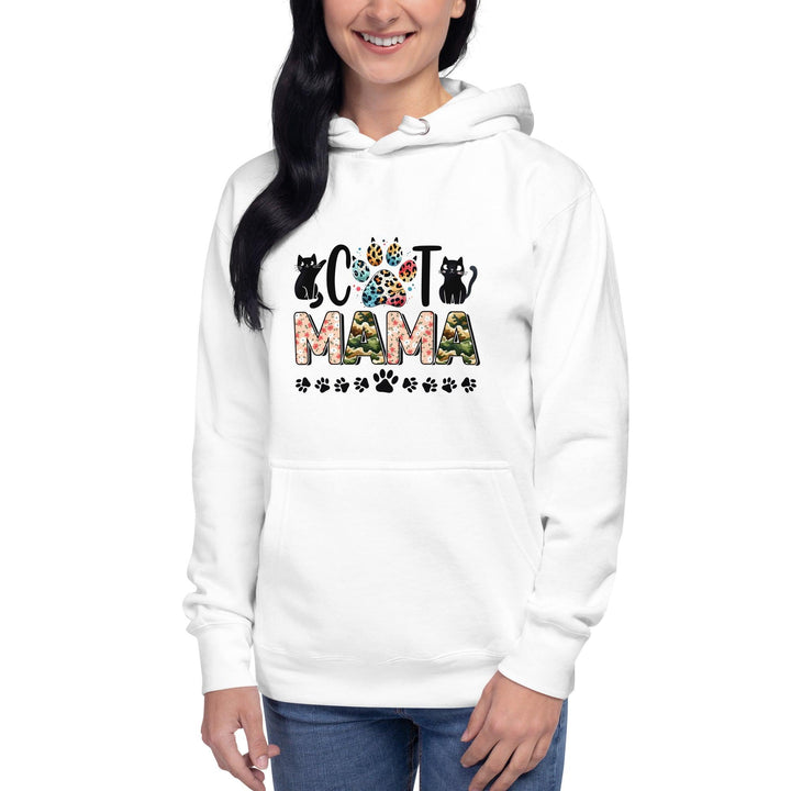 Cat Mama Women Premium Hoodie - ArtyKoala