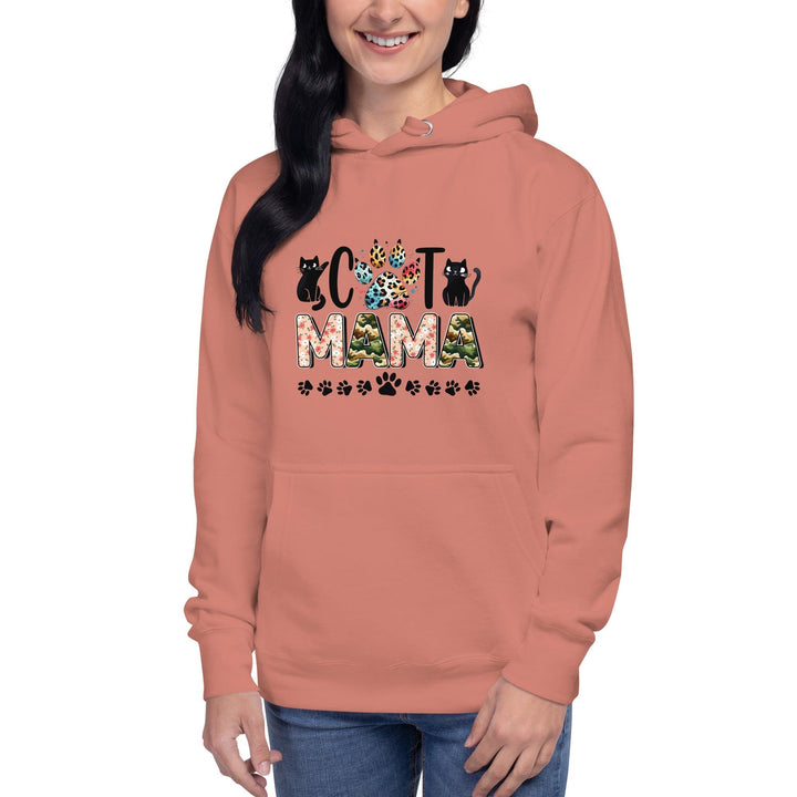 Cat Mama Women Premium Hoodie - ArtyKoala