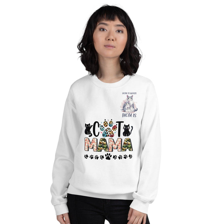 Cat Mama Women Premium Sweatshirt - ArtyKoala