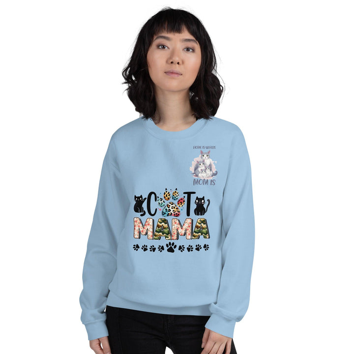 Cat Mama Women Premium Sweatshirt - ArtyKoala