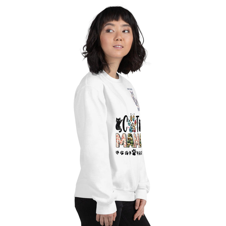 Cat Mama Women Premium Sweatshirt - ArtyKoala