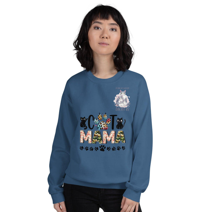 Cat Mama Women Premium Sweatshirt - ArtyKoala