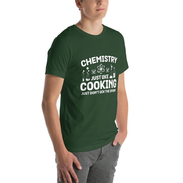 Chemistry Just Like Cooking Man T-Shirt - ArtyKoala