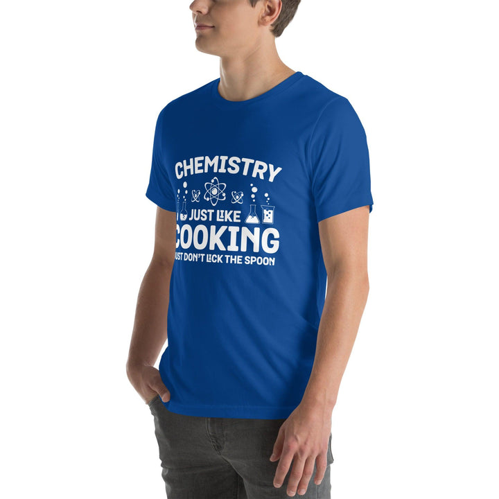 Chemistry Just Like Cooking Man T-Shirt - ArtyKoala