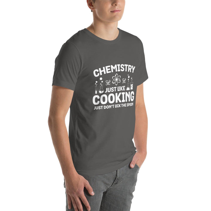 Chemistry Just Like Cooking Man T-Shirt - ArtyKoala