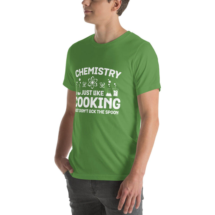 Chemistry Just Like Cooking Man T-Shirt - ArtyKoala