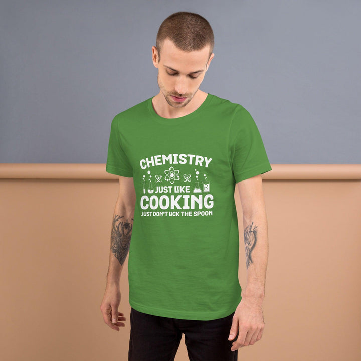 Chemistry Just Like Cooking Man T-Shirt - ArtyKoala