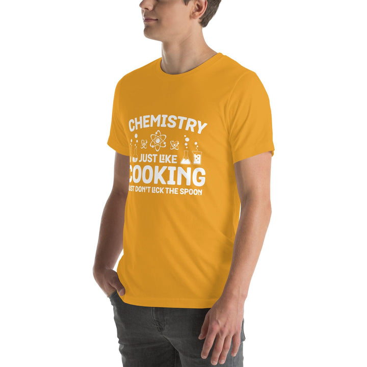 Chemistry Just Like Cooking Man T-Shirt - ArtyKoala