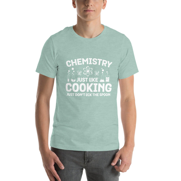 Chemistry Just Like Cooking Man T-Shirt - ArtyKoala