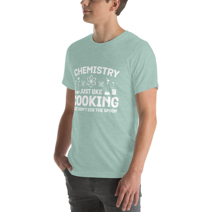 Chemistry Just Like Cooking Man T-Shirt - ArtyKoala