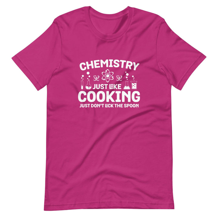 Chemistry Like Cooking Man T-shirt - ArtyKoala