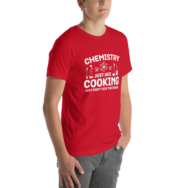 Chemistry Like Cooking Man T-shirt - ArtyKoala