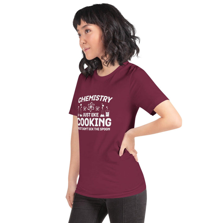 Chemistry Like Cooking Woman T-shirt - ArtyKoala