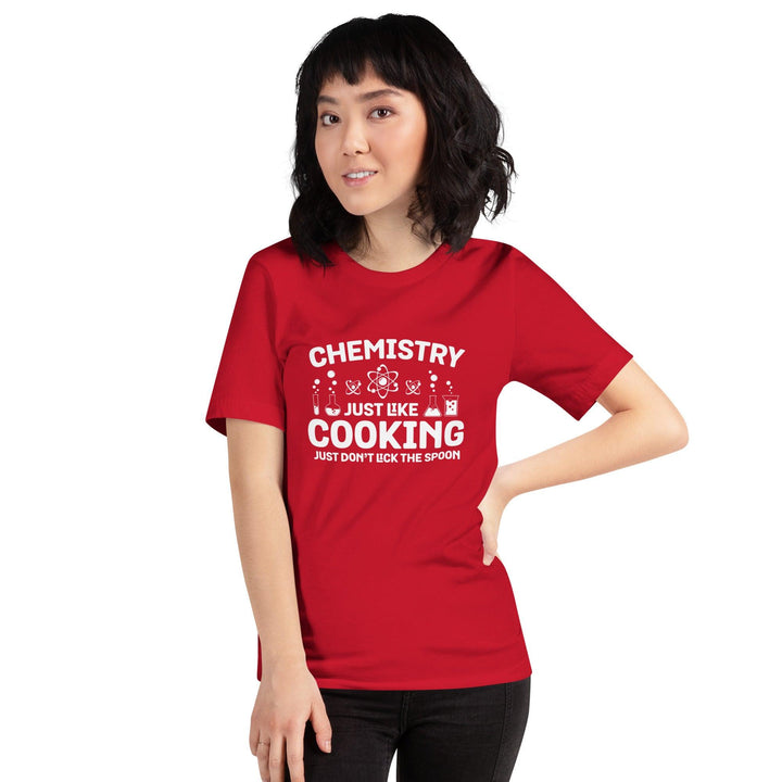 Chemistry Like Cooking Woman T-shirt - ArtyKoala