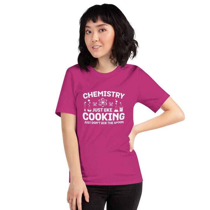 Chemistry Like Cooking Woman T-shirt - ArtyKoala