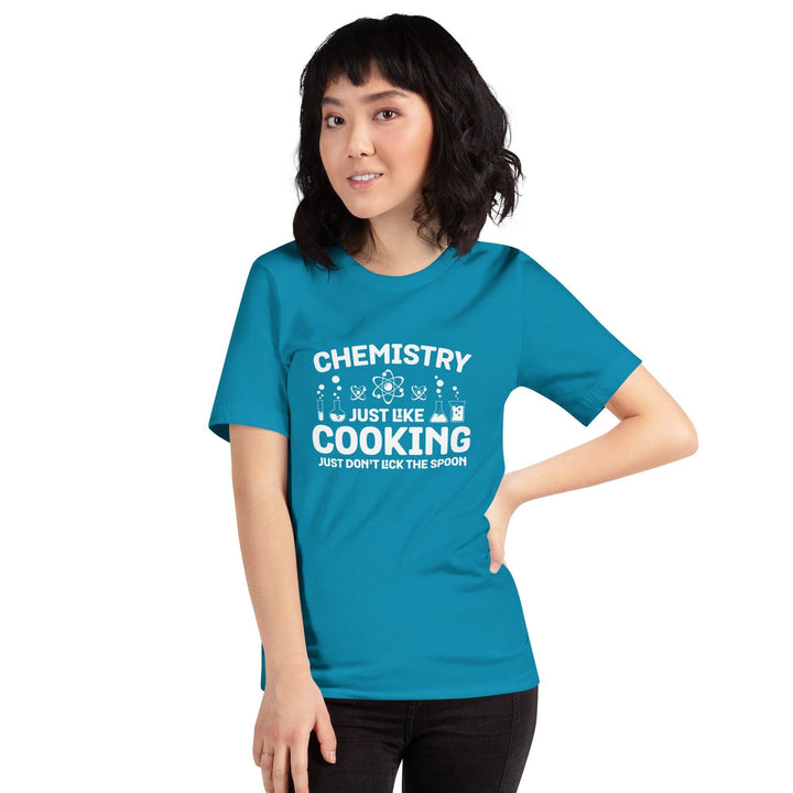 Chemistry Like Cooking Woman T-shirt - ArtyKoala