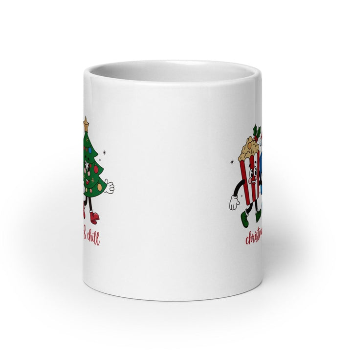 Christmas Movies White glossy mug - 20 oz - ArtyKoala