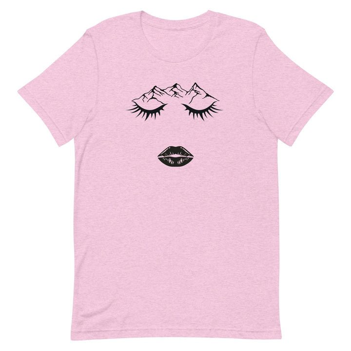 Closed eye Woman Man T-Shirt - ArtyKoala