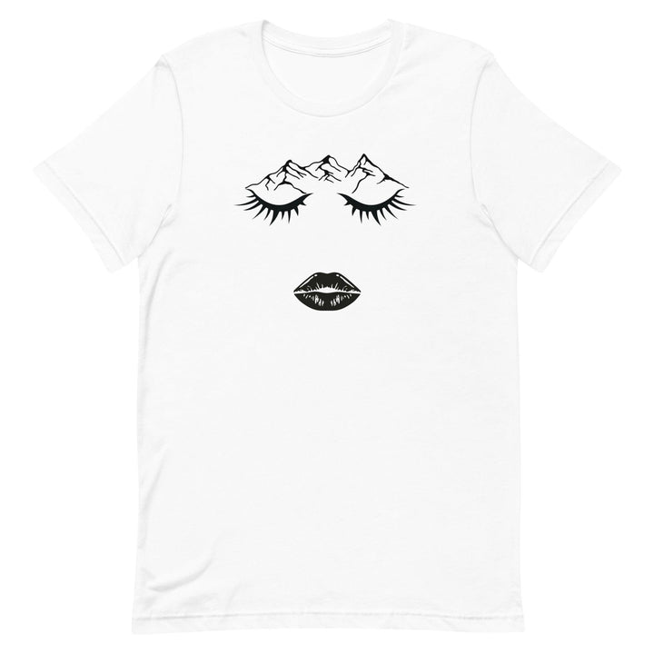 Closed eye Woman Man T-Shirt - ArtyKoala