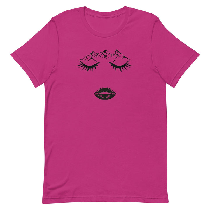 Closed eye Woman Man T-Shirt - ArtyKoala