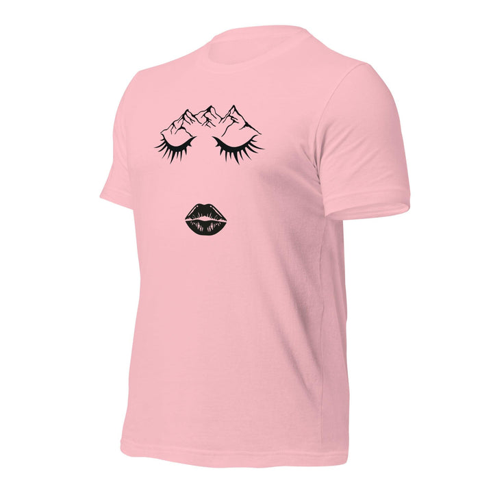 Closed eye Woman Man T-Shirt - ArtyKoala