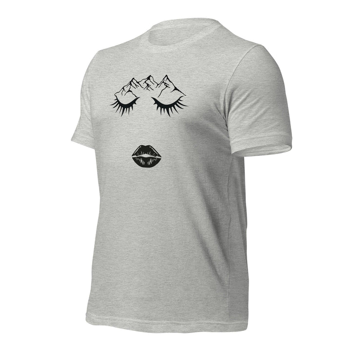 Closed eye Woman Man T-Shirt - ArtyKoala