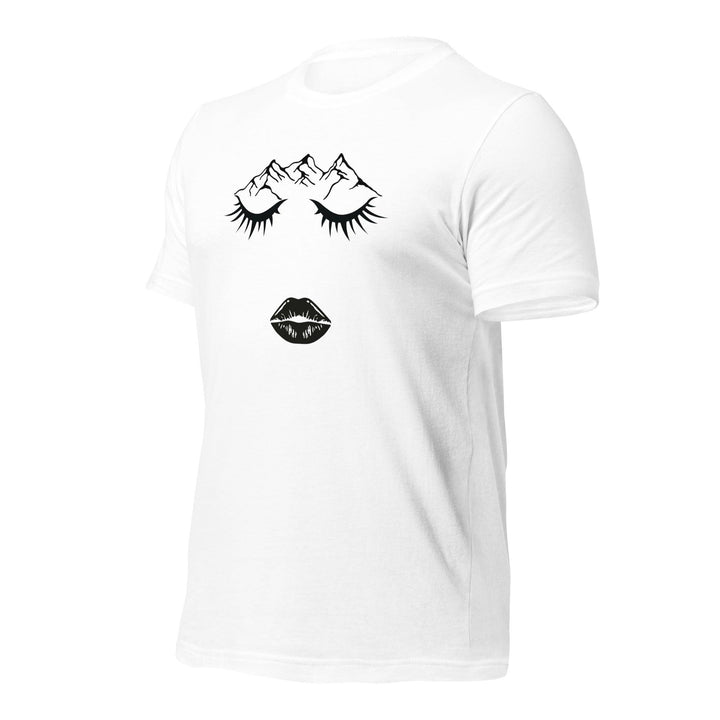 Closed eye Woman Man T-Shirt - ArtyKoala