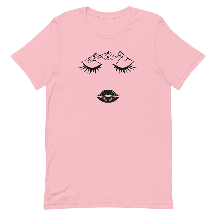 Closed eye Woman T-Shirt - ArtyKoala