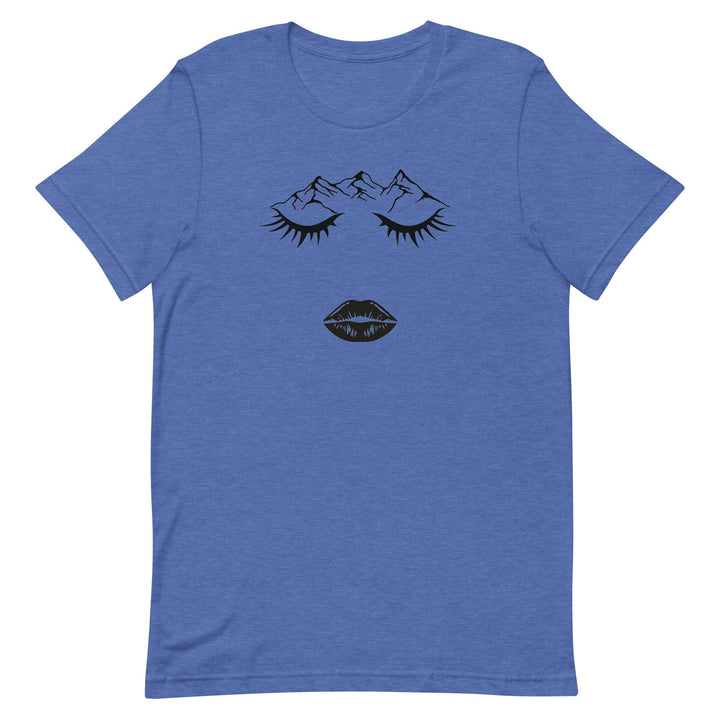 Closed eye Woman T-Shirt - ArtyKoala