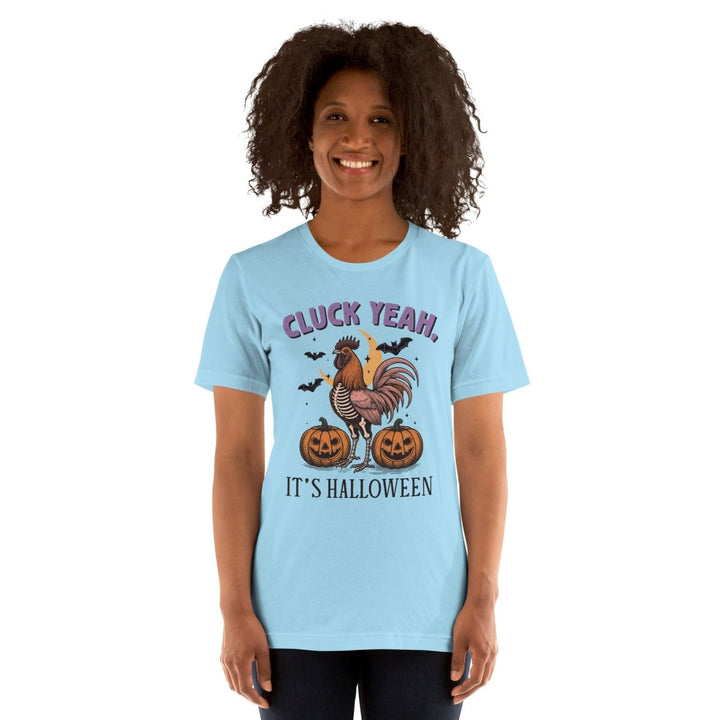 Cluck Yeah It's Halloween Graphic Tee - Black - S - ArtyKoala