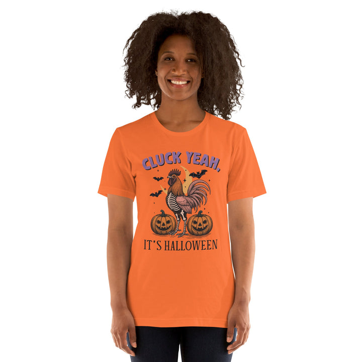 Cluck Yeah It's Halloween Unisex Premium T-shirt - ArtyKoala