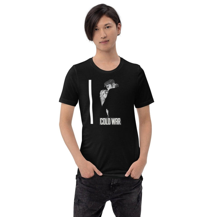 Cold War Unisex Graphic Tee - Black Heather - S - ArtyKoala