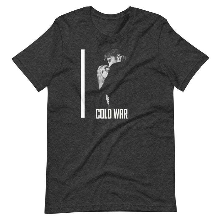 Cold War Unisex Graphic Tee - Dark Grey Heather - S - ArtyKoala