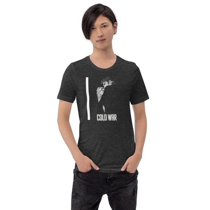 Cold War Unisex Graphic Tee - Heather Forest - S - ArtyKoala
