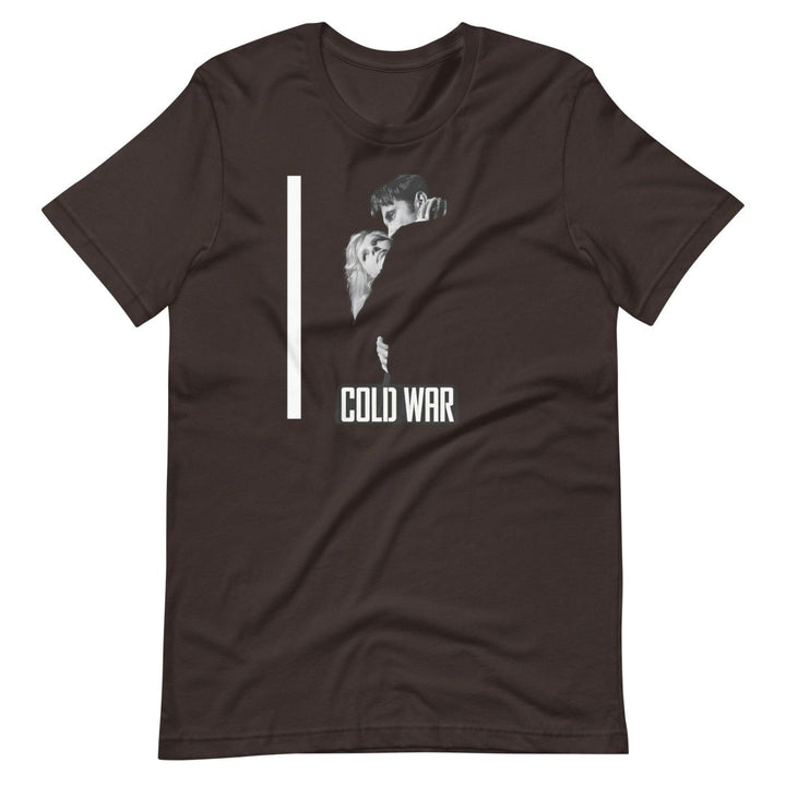 Cold War Unisex Graphic Tee - Brown - S - ArtyKoala